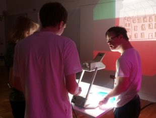 Young person taking part in a workshop